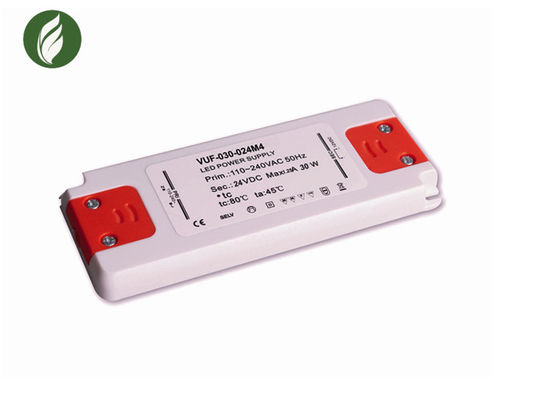 30W 1.25A超薄いLEDの運転者AC 110V 240Vへのキャビネット ライトのためのDC 24V