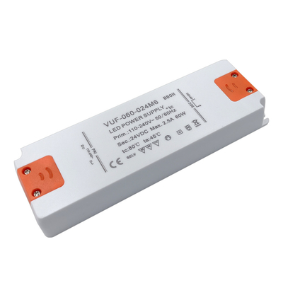 Driverfixは60W超薄いLEDの運転者24V AC照明付属品を防水する