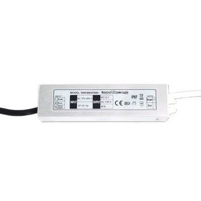 IP67防水電子LEDの運転者20w 12Vの一定した電圧電源