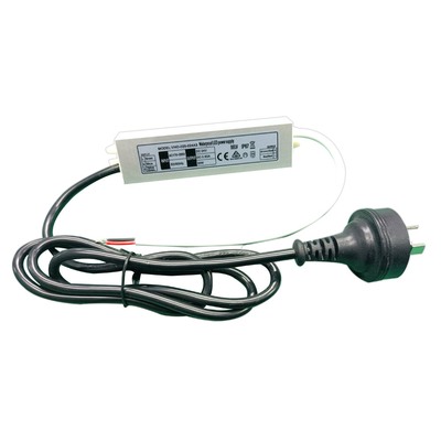 AUのプラグが付いている細いLEDの電源20W 24V SAA LEDの運転者を評価するIP67