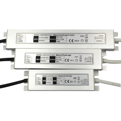 AUのプラグが付いている細いLEDの電源20W 24V SAA LEDの運転者を評価するIP67