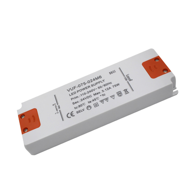 DC Bath部屋OEM ODMのための超薄いLEDの電源のプラスチック ケースへのAC