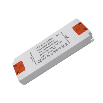 DC Bath部屋OEM ODMのための超薄いLEDの電源のプラスチック ケースへのAC