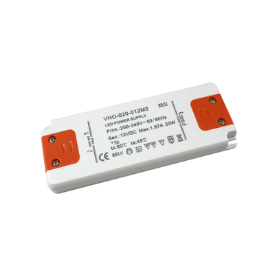 ミラー ライトのための極度の薄いLEDの運転者の電源12V 20Wの一定した電圧