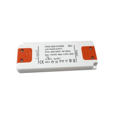 ミラー ライトのための極度の薄いLEDの運転者の電源12V 20Wの一定した電圧