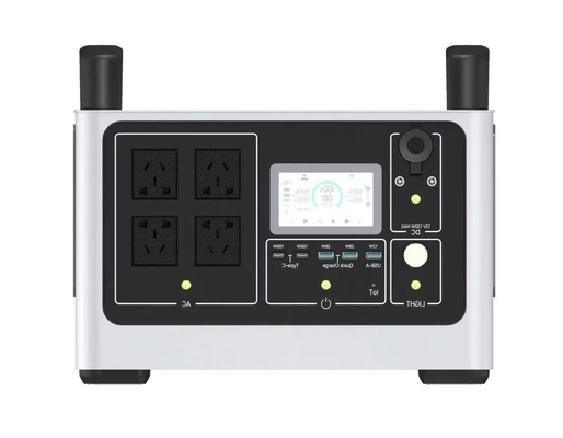 LiFePO4電池2000w 220Vの純粋な正弦波携帯用エネルギー太陽発電機動力火車