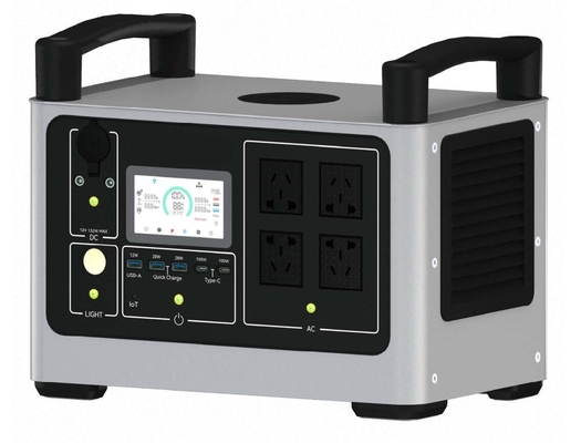 2000W 110V/220Vの純粋な正弦波屋外力銀行携帯用太陽動力火車LiFePO4