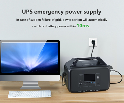 1000W充満バックアップ キャンプの屋外LiFePO4電池供給のポータブル太陽動力火車