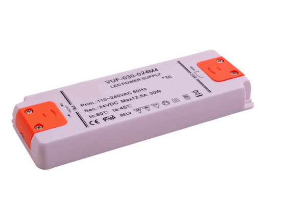30W 1.25A超薄いLEDの運転者AC 110V 240Vへのキャビネット ライトのためのDC 24V