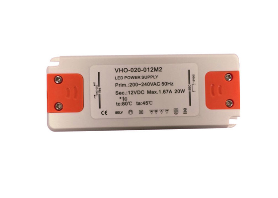 家具ライトのための防雨 12V 1.7A超薄いLEDの運転者の電源