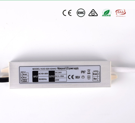 20W軽量の防水電子LEDの運転者の電源132x30x20mm
