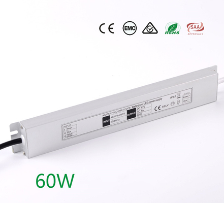 RoHSの切換えモード細いLED運転者12V 60W 5Aの反絶縁材