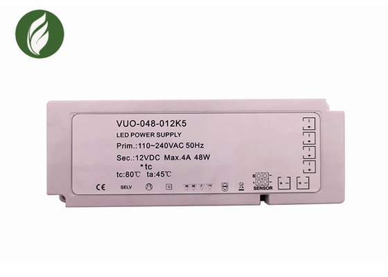 IP20多重モードのプラスチックLEDの運転者、軽量24V DC LEDの電源