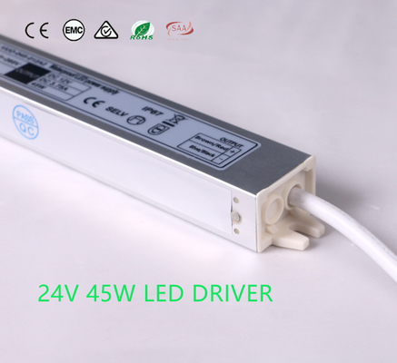 1.88A 24V屋外LEDのストリップの電源の超細いライト級選手