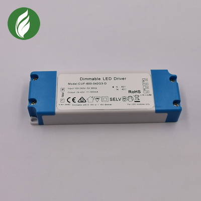 600mA IP20の線形ライトのために超軽量ボルトの調光可能 24人のLEDの運転者